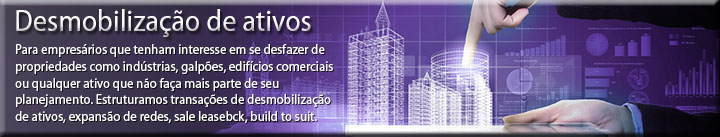 Desmobilização de ativos